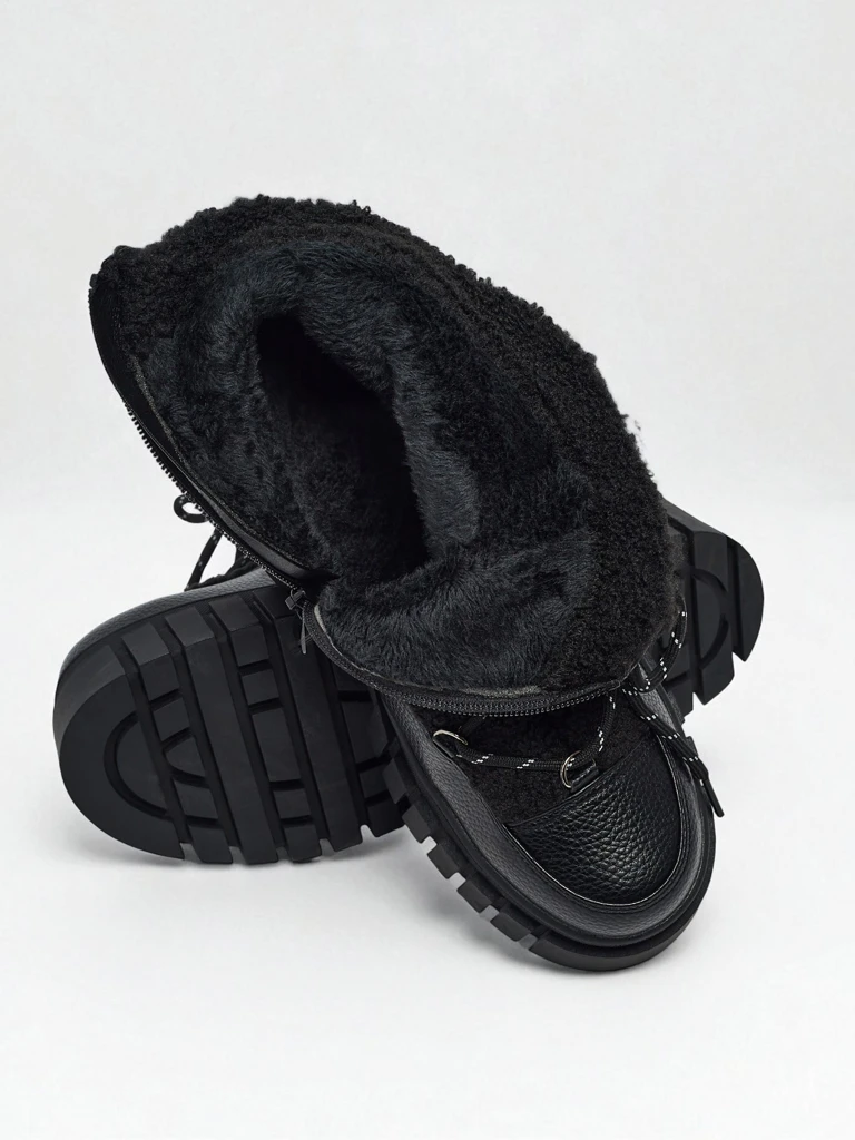 Дамски боти workeri с пух Cindora