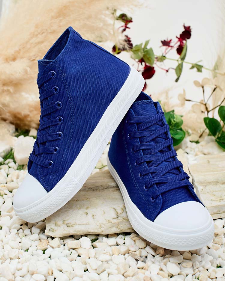 Royalfashion Women's High Sneakers Hirria