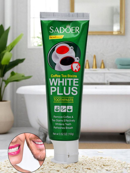 Избелваща и почистваща от петна паста за зъби