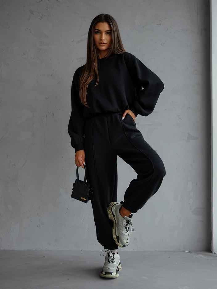 Royalfashion Женски комплект памучни анцузи