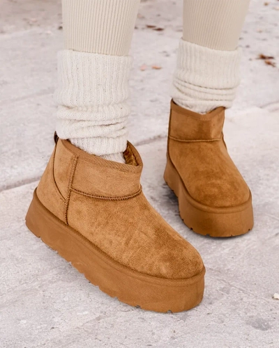 Royalfashion Къси зимни обувки за жени а'ла Хауани