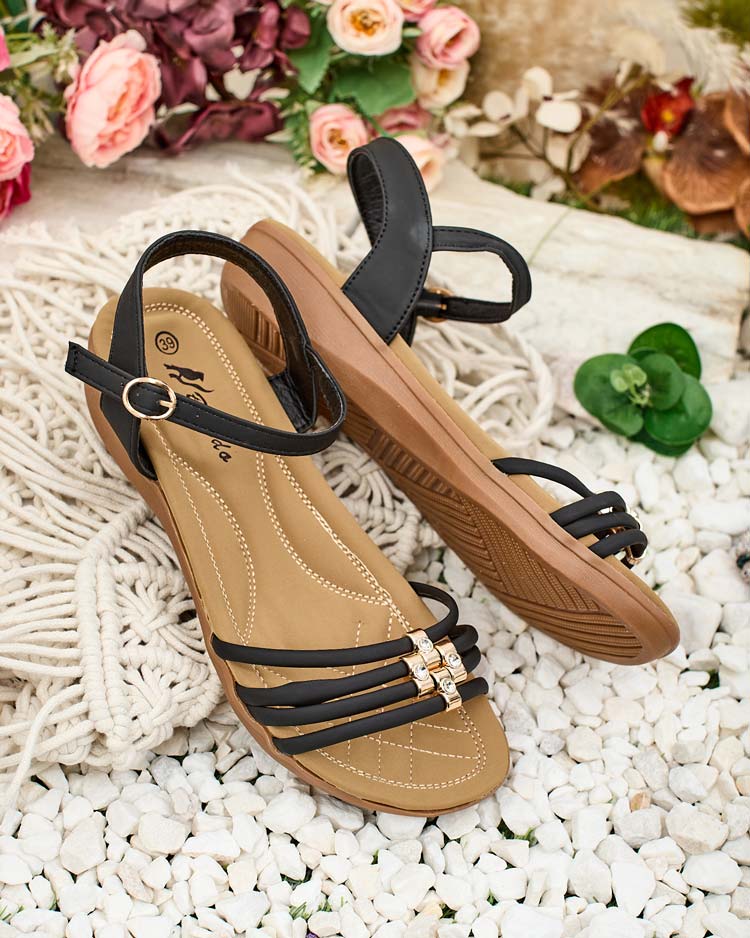 Royalfashion Декорирани дамски сандали Sun Crusher