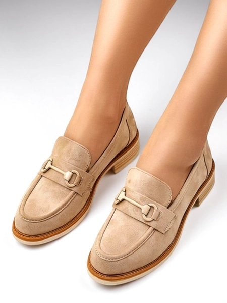 Royalfashion дамски экосуйд мокасини Etolie