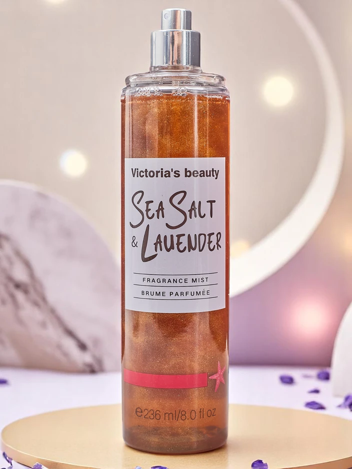 Мист за тяло за вдъхновени жени Victoria’s Beauty Морска сол и лавандула 236 мл
