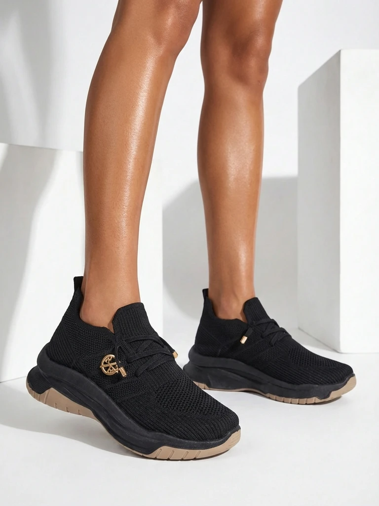 Royalfashion Slip-on дамски спортни обувки от плат Teletta