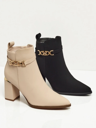 Дамски еко велурени боти на ток Ostirena