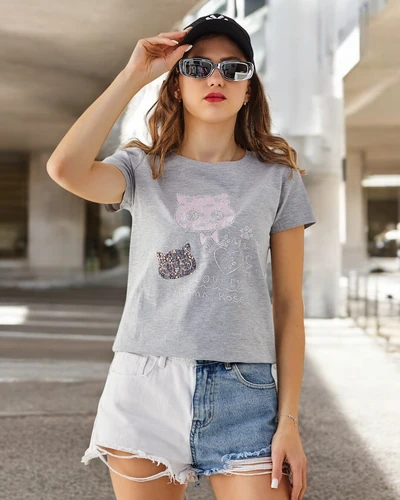 Royale мода Женска памучна блуза