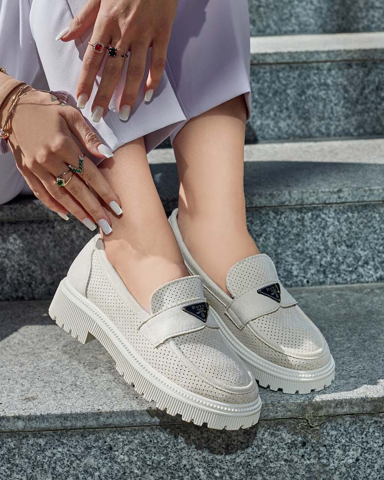 Royalfashion Дамски мокасини Biss