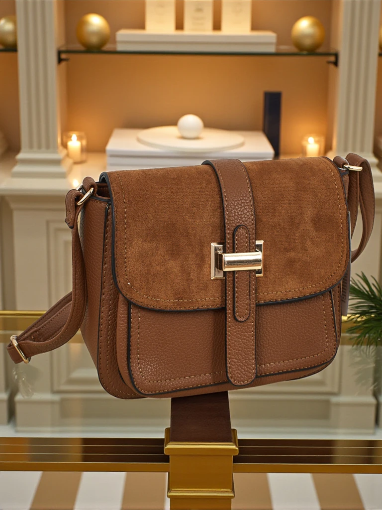 Малка дамска чанта от еко кожа Seray