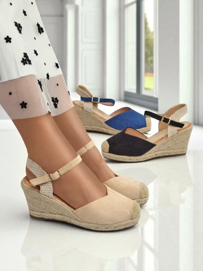 Royalfashion Дамски сандали на платформа Solara Еспадрили