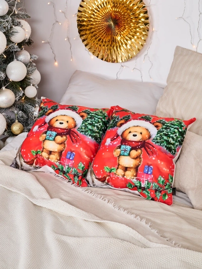 Royalfashion Коледен декоративен калъф за възглавница