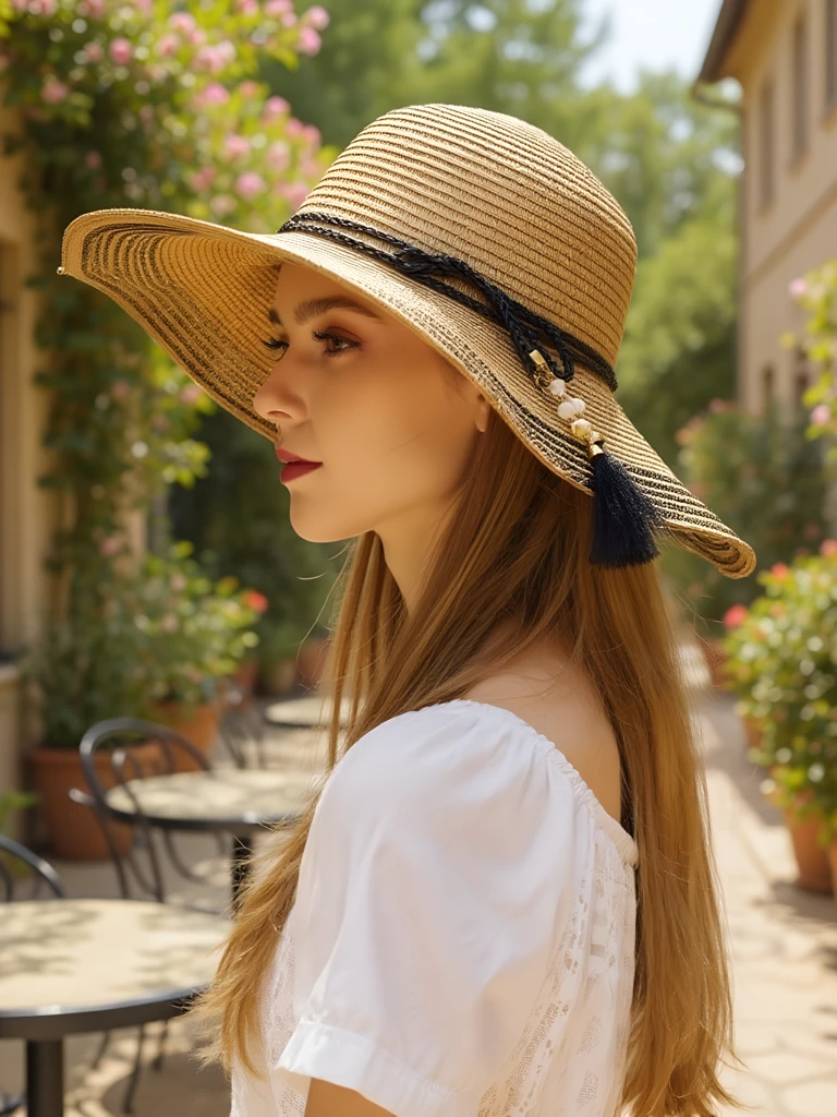 Royalfashion Дамска сламена шапка Rionnav