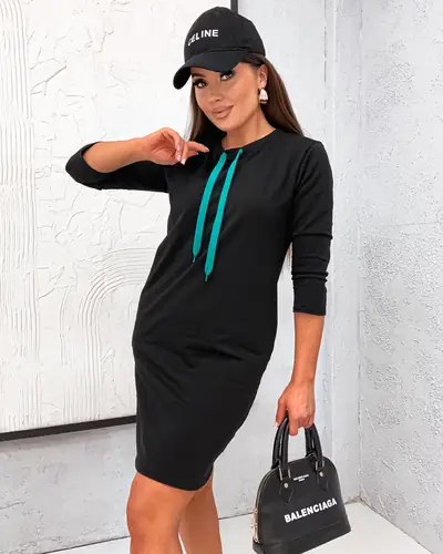 Royalfashion Дамска памучна мини рокля