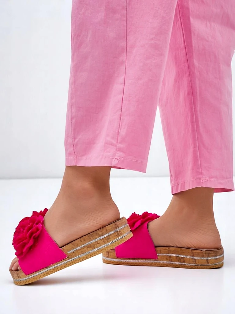 Royalfashion Дамски чехли с цветя Focce