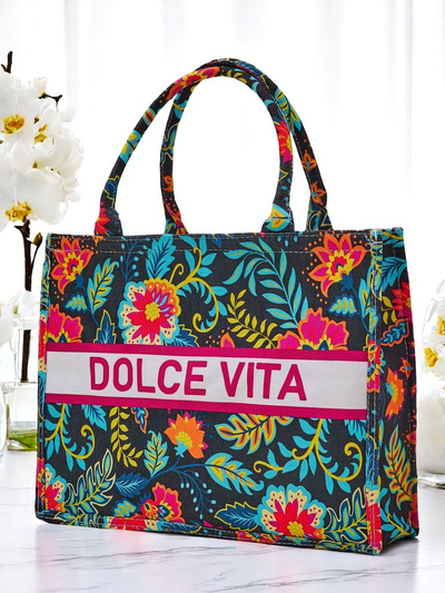 Royalfashion Платнена чанта Dolce Vita Mood