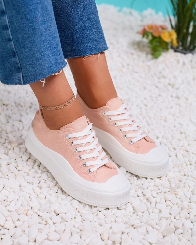 Royalfashion Pink Luceri спортни маратонки на платформа