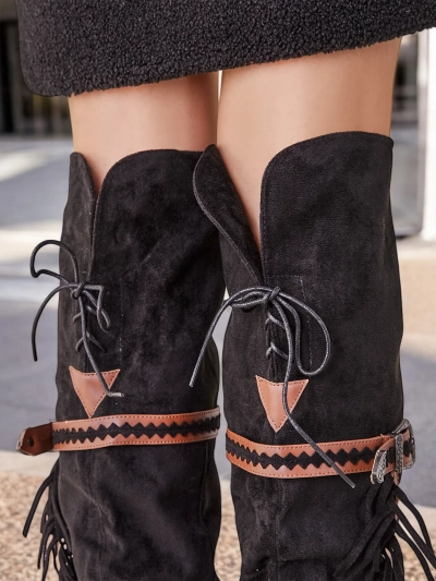 Женски кожух Eligerse над коляното