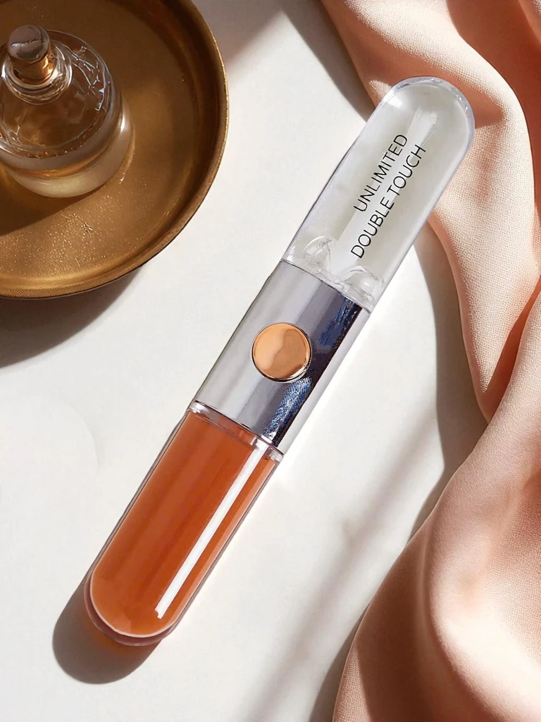 Червило и прозрачен гланц за устни 2-в-1 Coral Crush