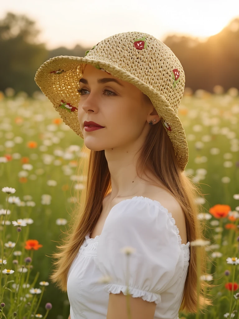 Royalfashion Дамска сламена шапка Florenya