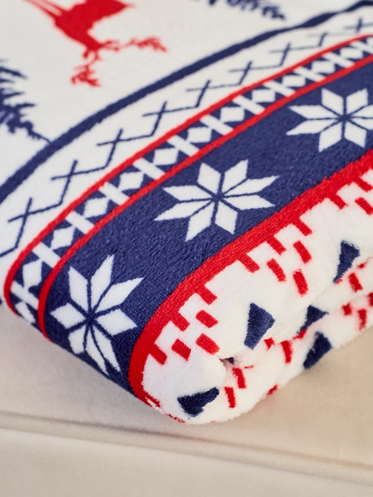 Royalfashion Коледен шал 160х200