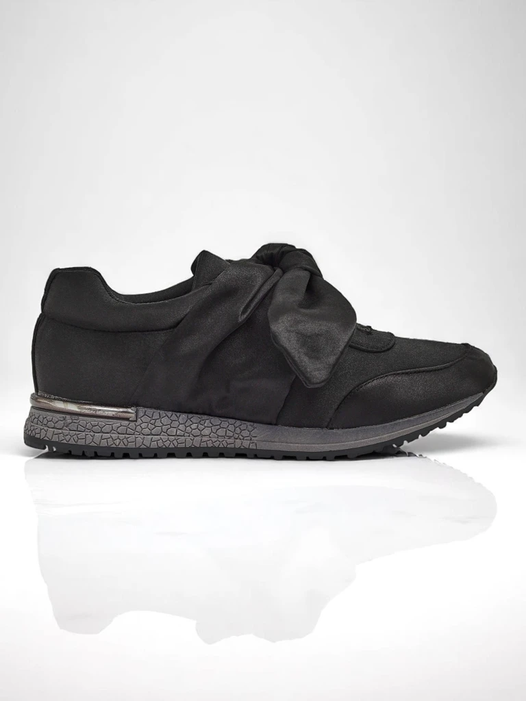 Royalfashion Дамски сникърси с панделка Socca