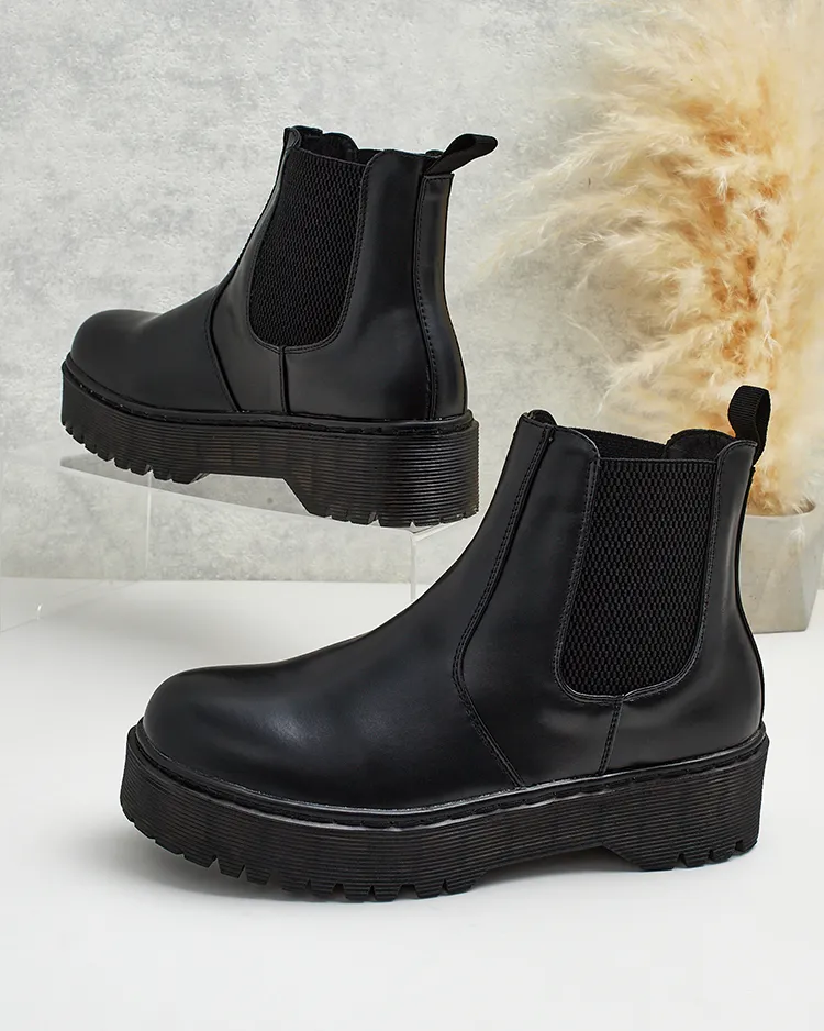 Royalfashion Дамски ботуши Movitas от еко кожа