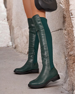 тъмнозелено