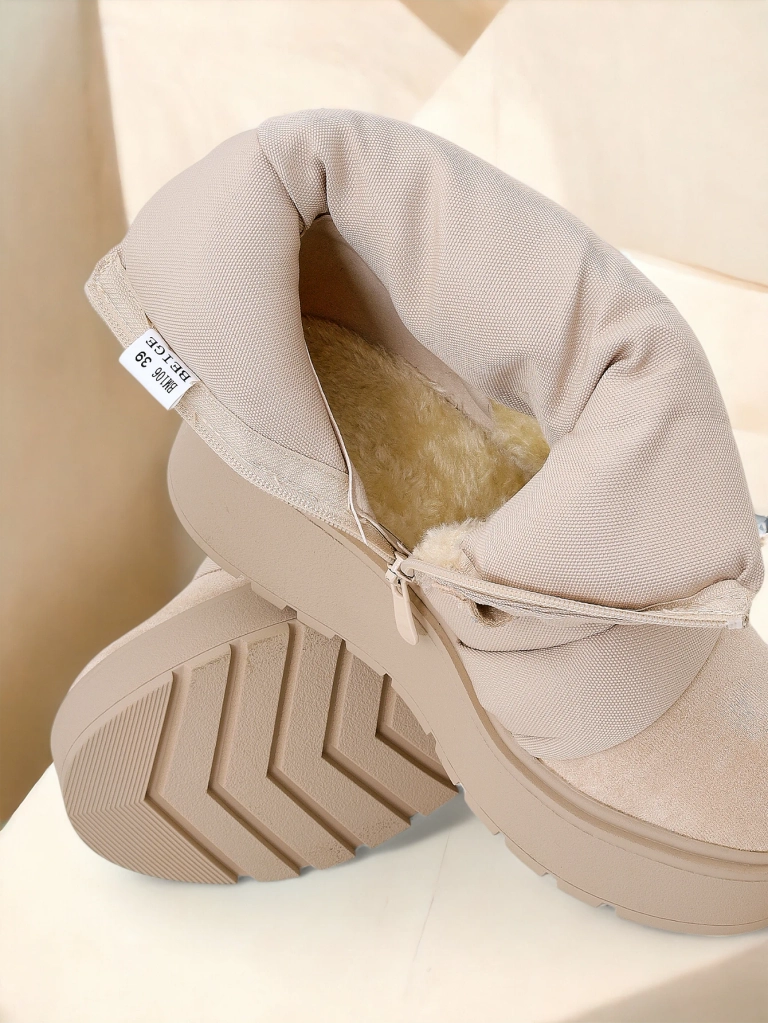 Royalfashion Дамски клиновидни зимни ботуши Renosi