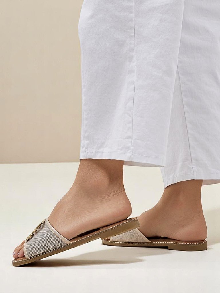 Royalfashion дамски чехли с плоска подметка Rorole