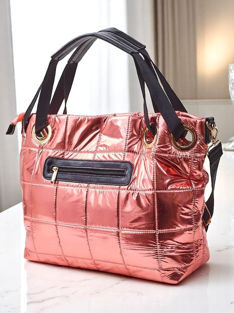 Royalfashion Голяма дамска чанта HoloQuilt Shopper