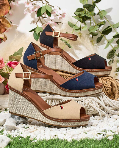 Royalfashion Women's Temene Heel Sandals