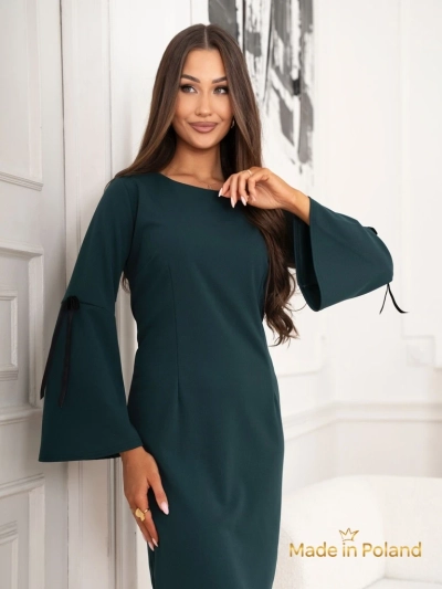 Дамска мини рокля с широки ръкави Anielle