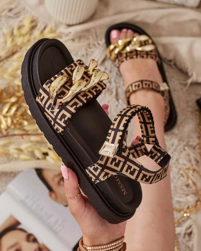 Royalfashion Дамски сандали с верижка Orette