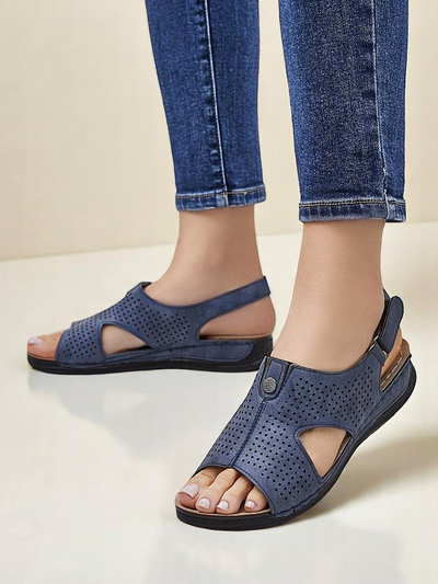 Royalfashion дамски сандали с прорези Leminni