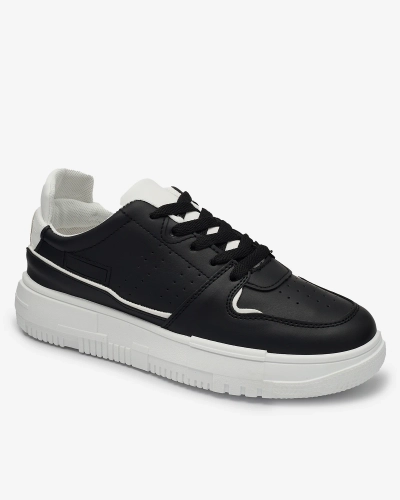 Дамски спортни кецове в черно Hellar - Обувки