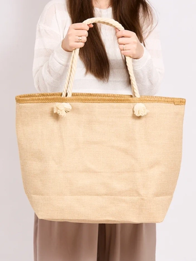 Royalfashion Голяма платнена чанта с принт