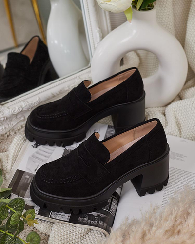 Royalfashion Дамски мокасини на ток Narvoti