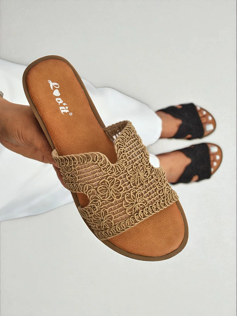 Rpyalfashion дамски сандали с декоративна каишка Braida