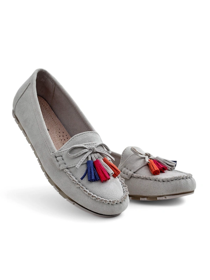 Royalfashion Жени екологични замшеви мокасини Zimmid