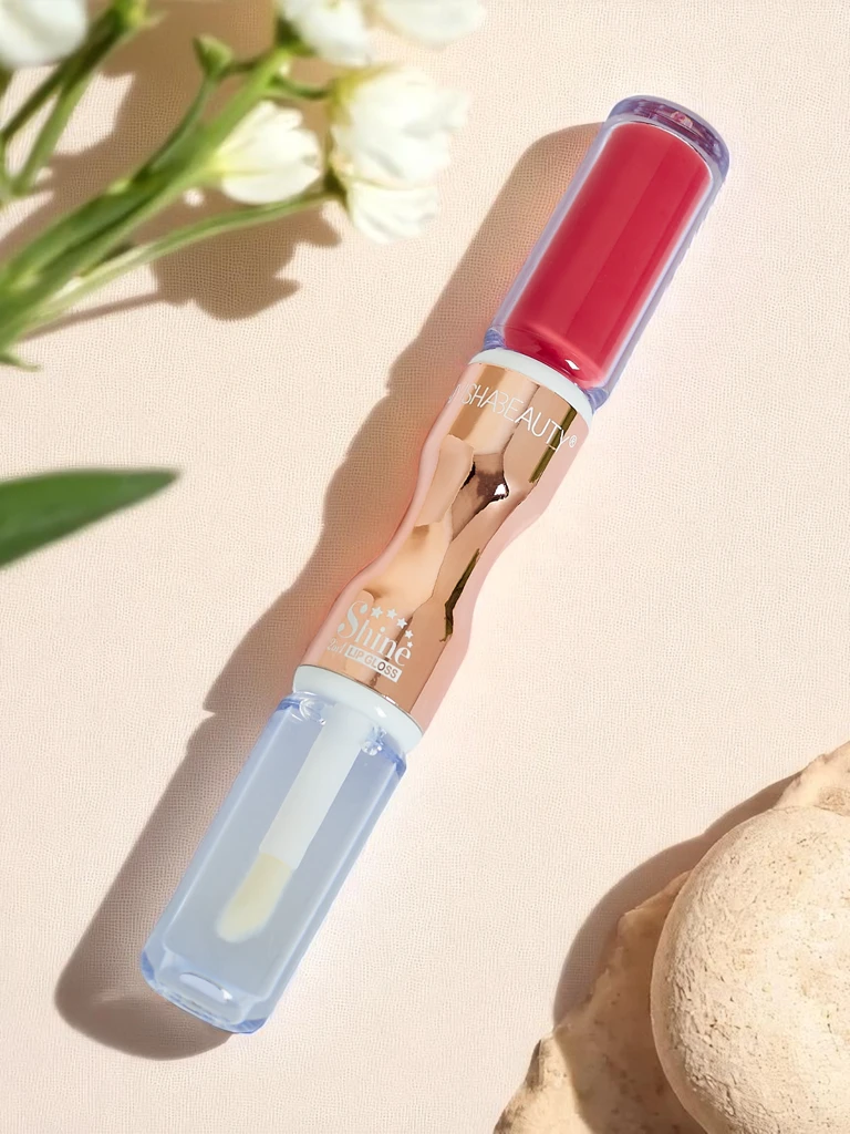 2-в-1 червило и прозрачен гланц за устни Shocking Revelation