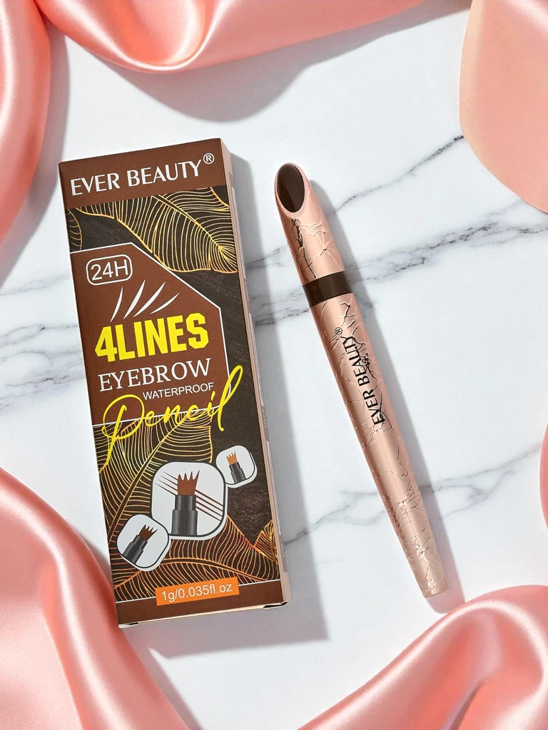 Ever Beauty Прецизен молив за вежди Medium Brown 24H