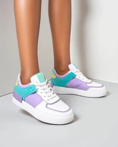 бял || Многоцветен || виолетов