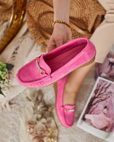 Royalfashion Дамски мокасини Eko от велур Ewo