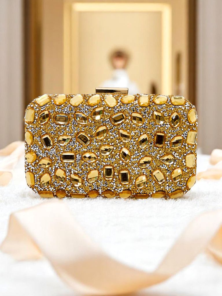 Royalfashion дамска плик чанта Crystal Glam