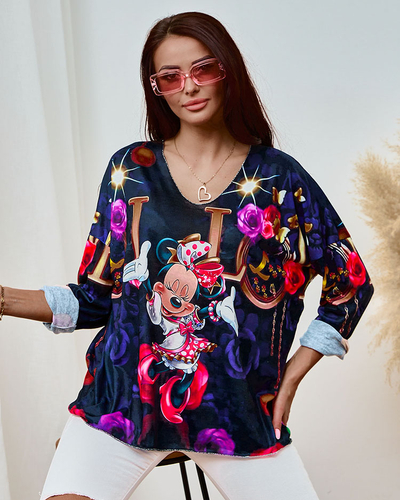 Royalfashion Дамска блуза с принт