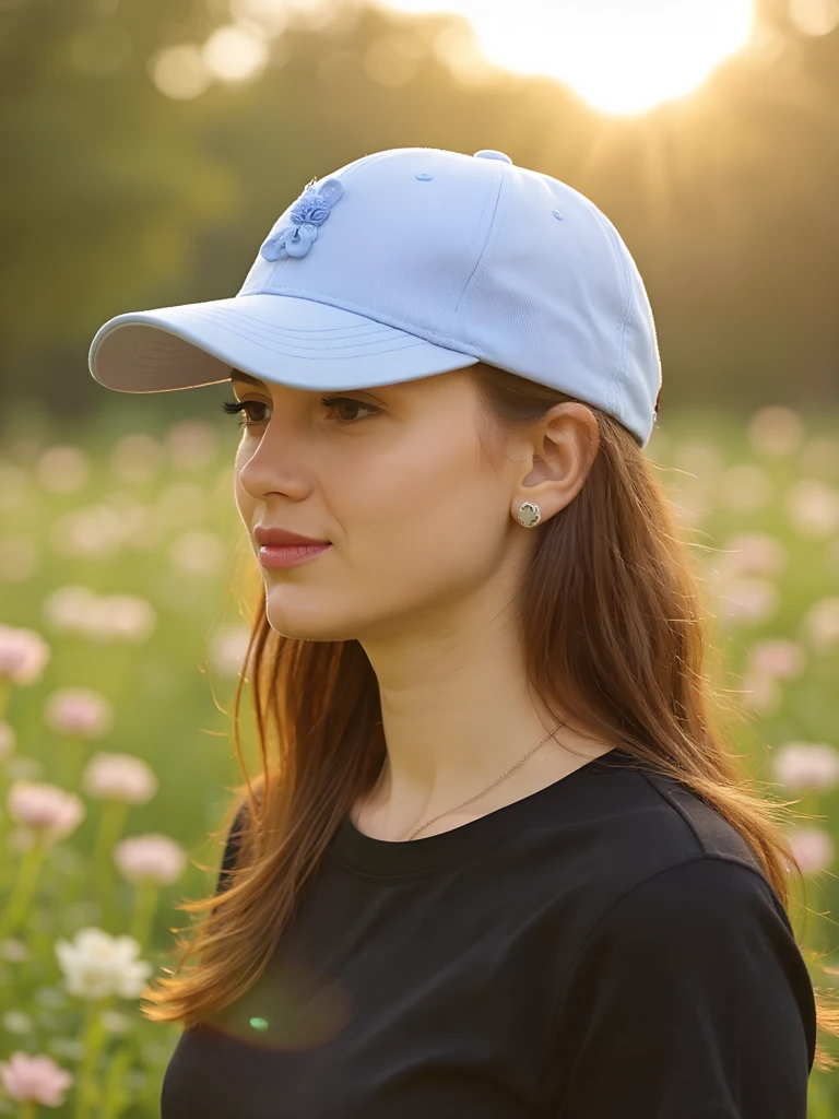 Royalfashion шапка с козирка и пач заек Chic