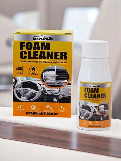 Почистващ препарат във формата на пяна