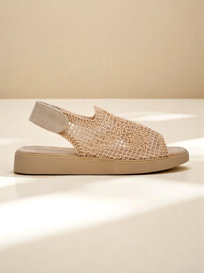 Royalfashion дамски ажурни сандали с горна част Levay