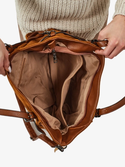 Дамска чанта shopper еко велур Daville