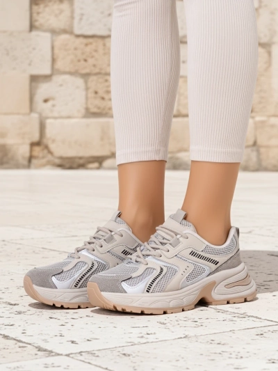 Aurelia Luna дамски сникърси Royalfashion връзки екрю